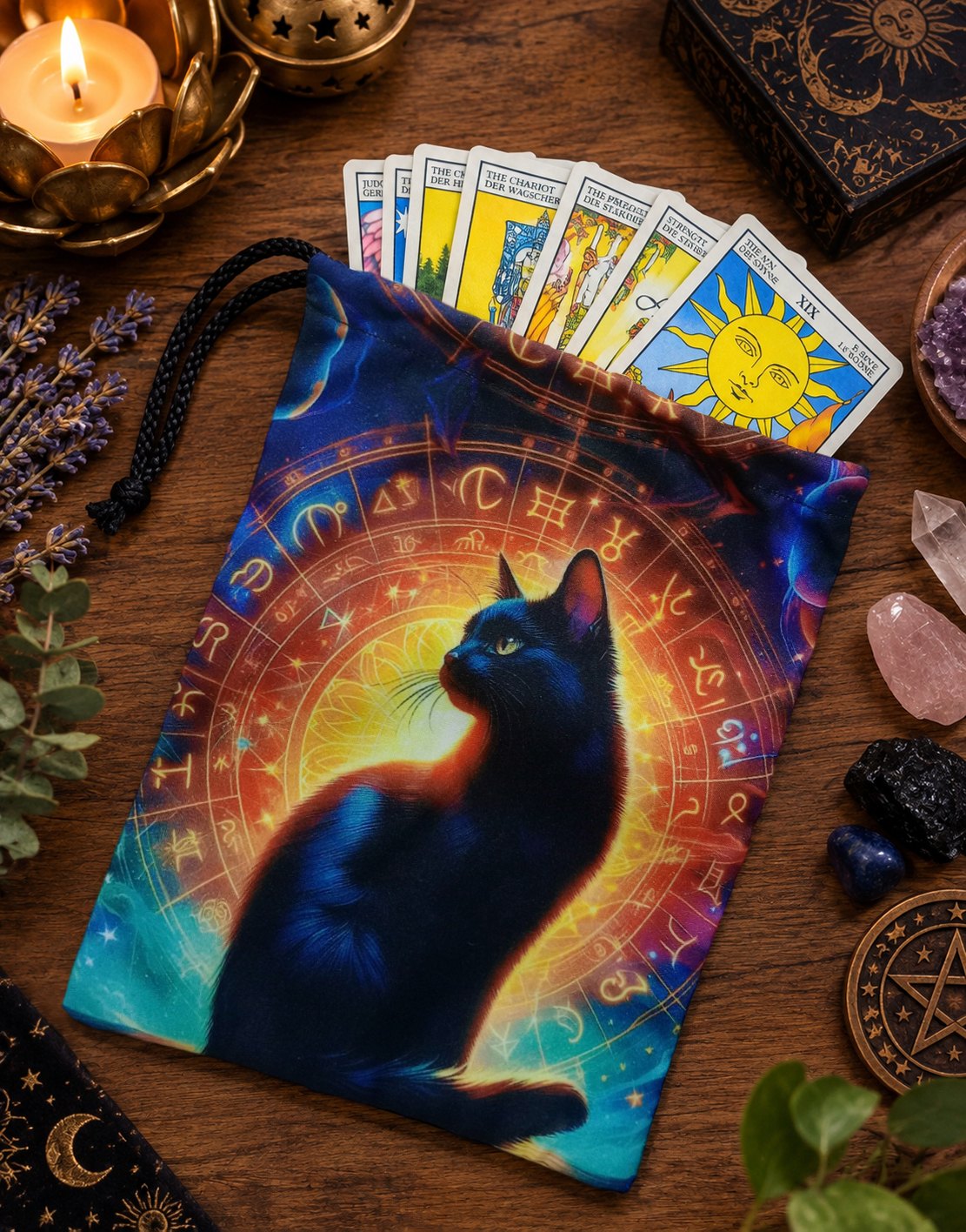 Bolsa porta mazo de tarot Astrofelino