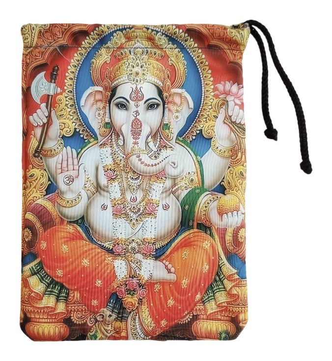 Bolsa porta mazo de tarot Ganesha